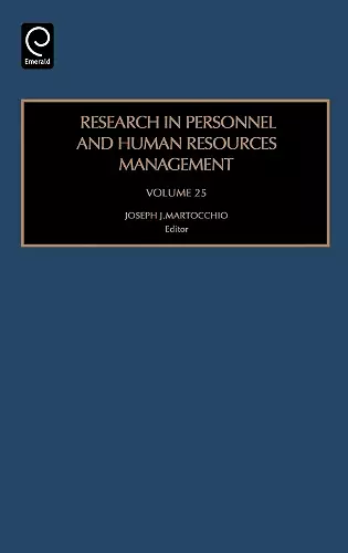 Research in Personnel and Human Resources Management cover