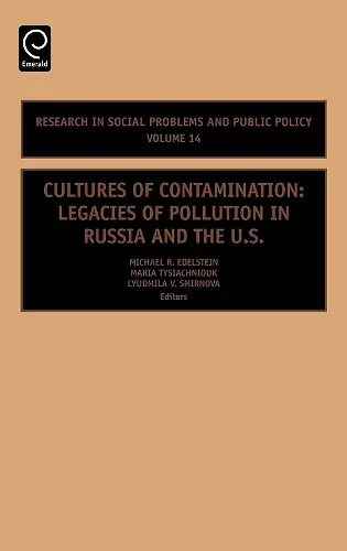 Cultures of Contamination cover