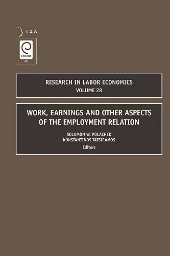 Work, Earnings and Other Aspects of the Employment Relation cover