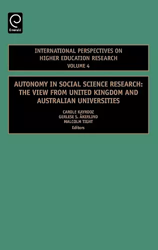 Autonomy in Social Science Research cover