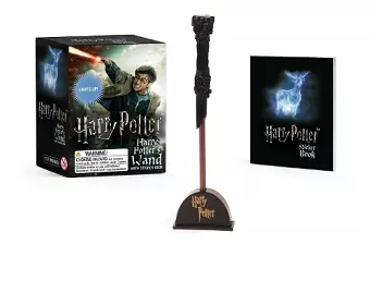 Harry Potter Wizard's Wand with Sticker Book cover