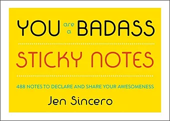 You Are a Badass® Sticky Notes cover