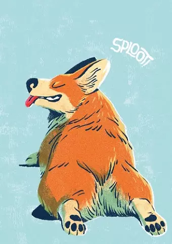 Corgi Butts Journal cover