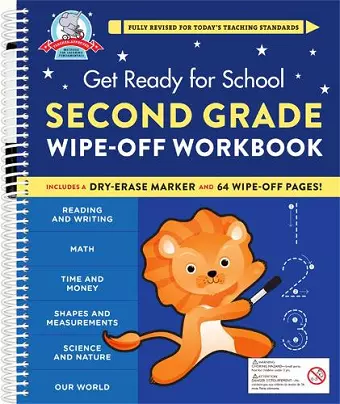 Get Ready for School: Second Grade Wipe-Off Workbook cover