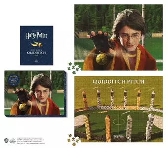 Harry Potter Quidditch Match 2-in-1 Double-Sided 1000-Piece Puzzle cover