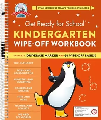Get Ready for School: Kindergarten Wipe-Off Workbook cover