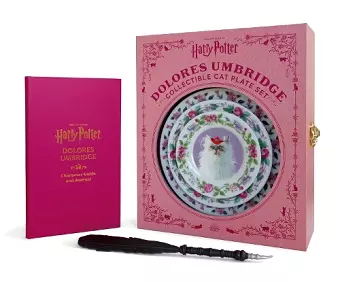 Harry Potter: Dolores Umbridge Collectible Cat Plate Set cover