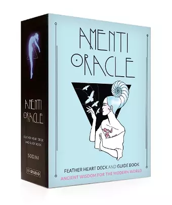 Amenti Oracle Feather Heart Deck and Guide Book cover