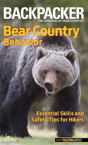 Backpacker magazine's Bear Country Behavior cover