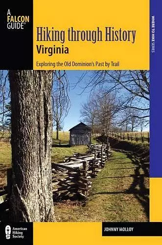 Hiking through History Virginia cover