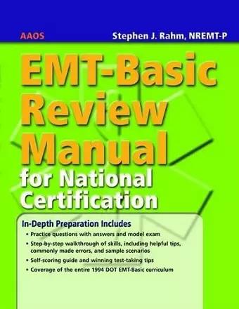 EMT-Basic Review Manual For National Certification cover