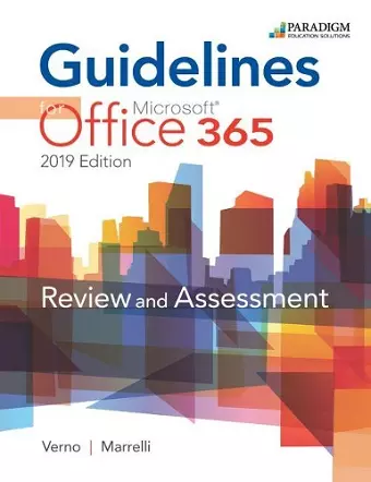 Guidelines for Microsoft Office 365, 2019 Edition cover