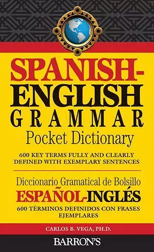 Spanish-English Grammar Pocket Dictionary cover