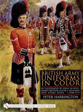 British Army Uniforms in Color cover