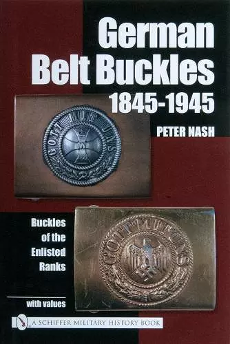 German Belt Buckles 1845-1945 cover