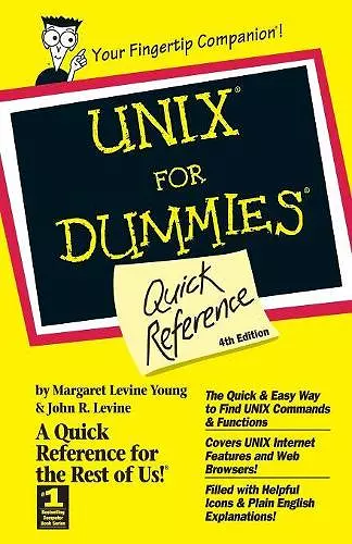 UNIX For Dummies Quick Reference cover