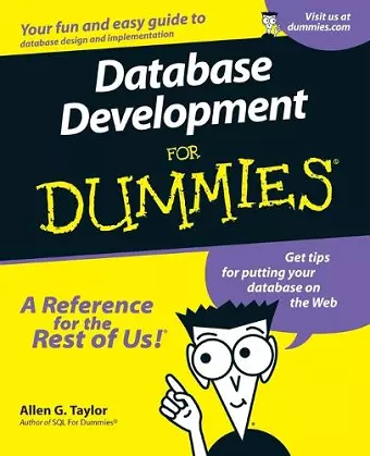 Database Development For Dummies cover