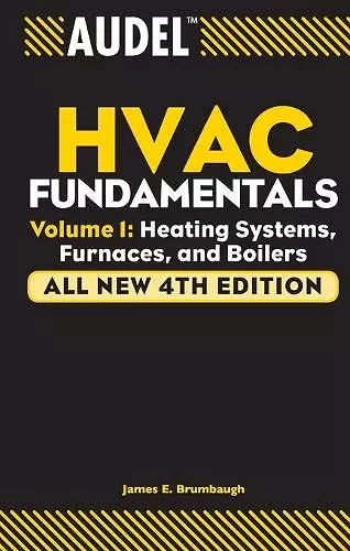 Audel HVAC Fundamentals, Volume 1 cover