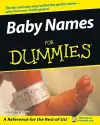 Baby Names For Dummies cover