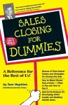 Sales Closing For Dummies cover