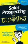 Sales Prospecting For Dummies cover