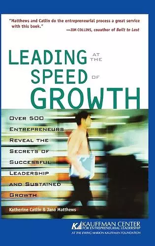 Leading at the Speed of Growth cover