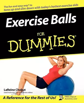 Exercise Balls For Dummies cover