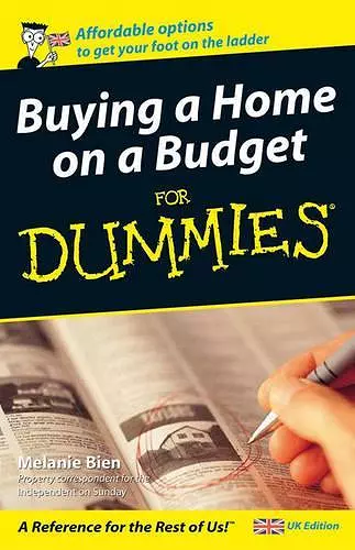 Buying a Home on a Budget For Dummies - UK cover