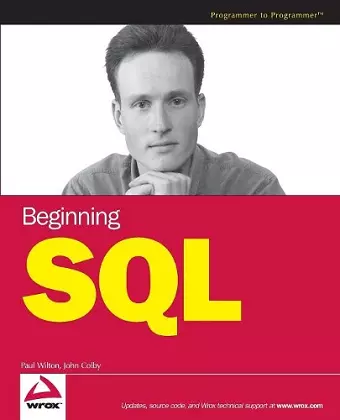 Beginning SQL cover