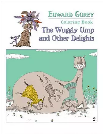 Edward Gorey Colouring Book cover