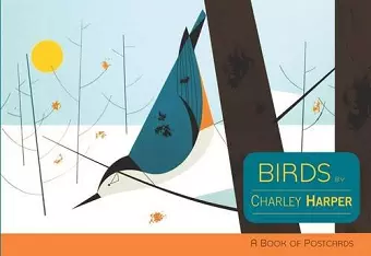 Birds by Charley Harper Book of Postcards cover