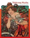 Alphonse Mucha Colouring Book cover