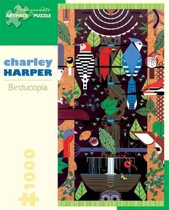 Charley Harper Birducopia 1000-Piece Jigsaw Puzzle cover