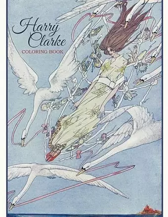 Harry Clarke Colouring Book cover