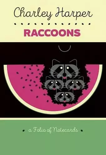 Charley Harper Raccoons Notecard Folio cover