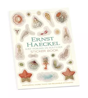 Ernst Haeckel Art Forms in Nature Sticker Book cover