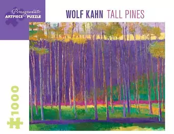 Wolf Kahn Tall Pines 1000-Piece Jigsaw Puzzle cover