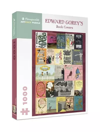 Edward Gorey Book Covers 1000-Piece Jigsaw Puzzle cover