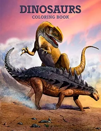 Dinosaurs Coloring Book cover