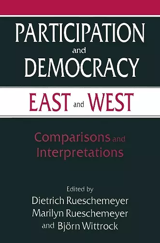 Participation and Democracy East and West cover