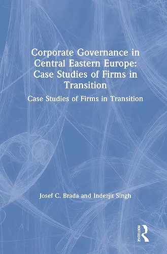 Corporate Governance in Central Eastern Europe cover