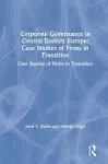 Corporate Governance in Central Eastern Europe cover