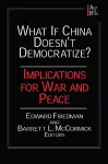 What if China Doesn't Democratize? cover