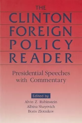 Clinton Foreign Policy Reader cover