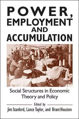 Power, Employment and Accumulation cover