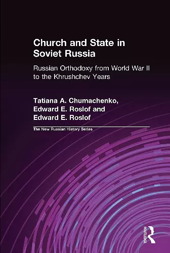 Church and State in Soviet Russia cover