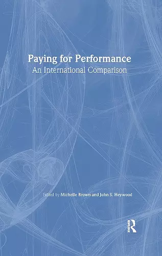 Paying for Performance: An International Comparison cover