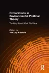 Explorations in Environmental Political Theory cover