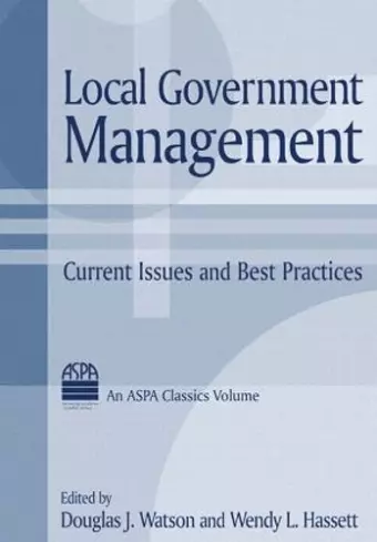 Local Government Management cover