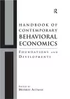 Handbook of Contemporary Behavioral Economics cover